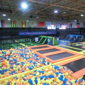 trampoline park equipment