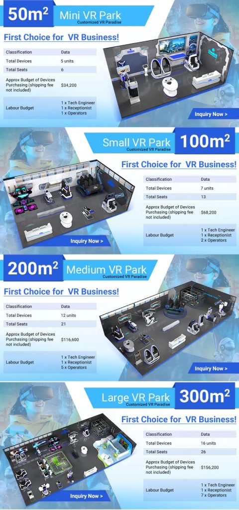 vr theme park solution service PROVIDER