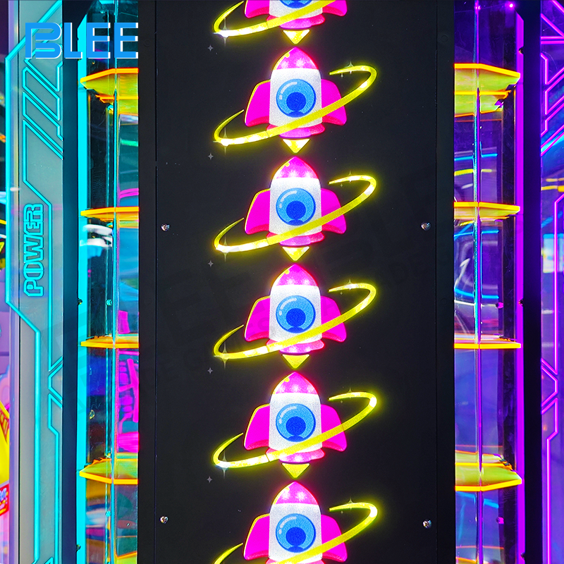 Ticket dispensing mechanism issuing rewards based on the launch height achieved